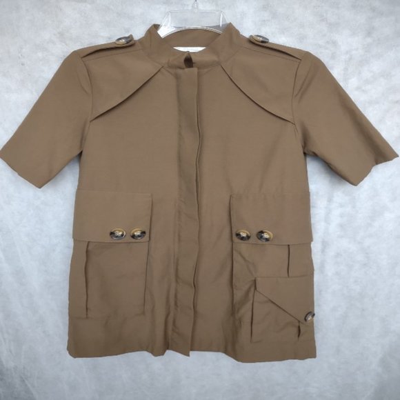 Trafaluc by Zara Short Sleeve Jacket Size Small - Picture 15 of 16